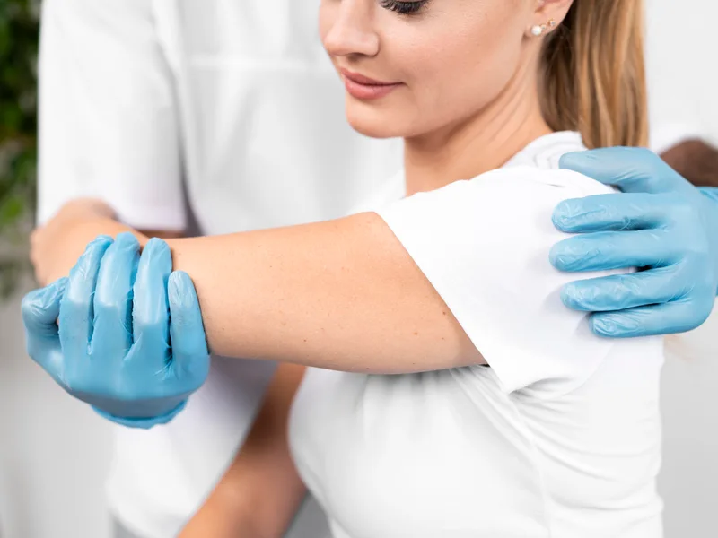 Chiropractic care for arm pain at Strong Roots Chiropractic in Eureka