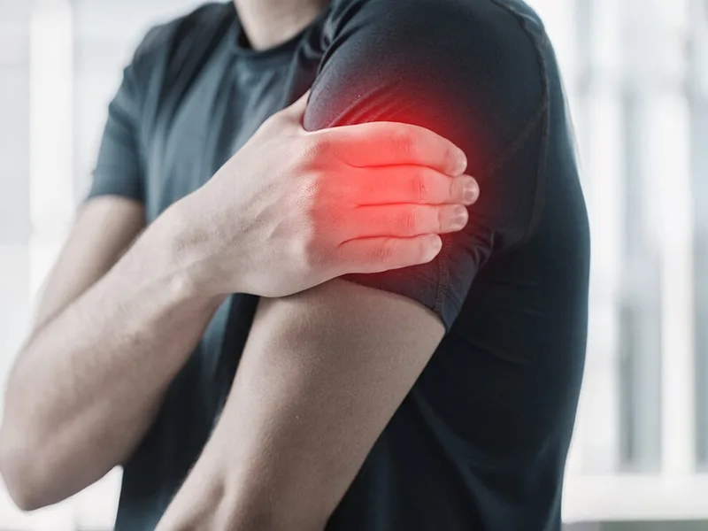 Strong Roots Chiropractic treating arm pain in Eureka