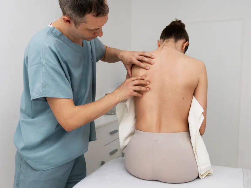 Chiropractic care for scoliosis at Strong Roots Chiropractic in Eureka