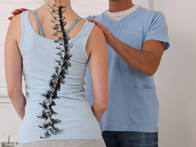 Strong Roots Chiropractic treating scoliosis in Eureka